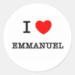 I Love Emmanuel Sticker