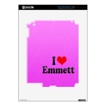 I love Emmett Decal For The iPad 2