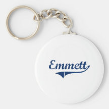 I Love Emmett Idaho Keychains