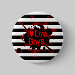 I love Emo Boys buttons