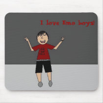 I love Emo boys! mousepads by JoJy45 I love Emo boys! mousepads