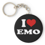 I Love Emo Key Chains