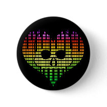I love Emo Techno buttons