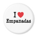 I love Empanadas heart T-Shirt magnets