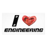 I love engineering photo greeting card