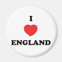 I LOVE England Magnets