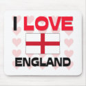 I Love England mousepads by tshirtshirts I Love England mousepads