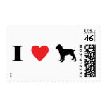 I Love English Springer Spaniels Postage Stamps