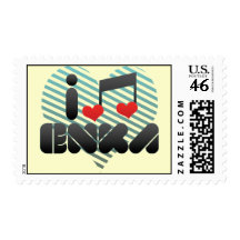 I Love Enka Stamp