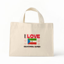 I Love Equatorial Guinea bags