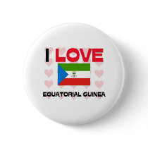 I Love Equatorial Guinea buttons by tshirtshirts I Love Equatorial Guinea buttons