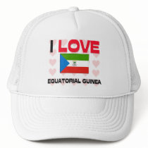 I Love Equatorial Guinea hats by tshirtshirts I Love Equatorial Guinea hats