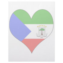 I Love Equatorial Guinea Letterhead Design