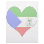 I Love Equatorial Guinea Letterhead Design