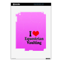 I love Equestrian Vaulting iPad 2 Skins