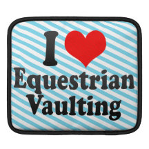 I love Equestrian Vaulting iPad Sleeves