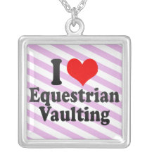 I love Equestrian Vaulting Jewelry
