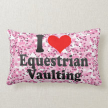 I love Equestrian Vaulting Pillows