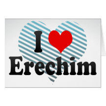 I Love Erechim, Brazil Cards