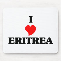 I Love Eritrea mousepads by repofcountries I Love Eritrea mousepads