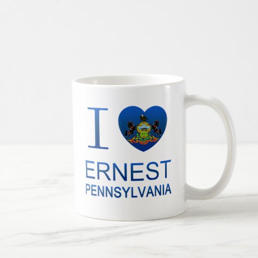 I Love Ernest, PA Mug
