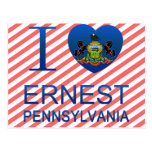 I Love Ernest, PA Postcards