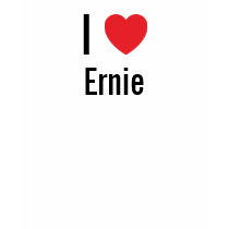 I love Ernie t-shirts by funnycustomtshirts I love Ernie t-shirts