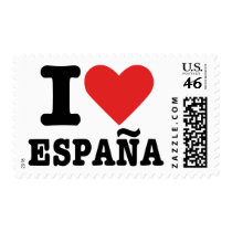 I love España - Spain postage by Thinkdifferent I love España - Spain postage