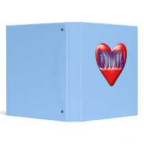 I Love Estonia 3 Ring Binders