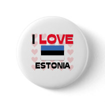 I Love Estonia buttons by tshirtshirts I Love Estonia buttons