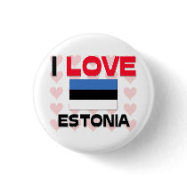 I Love Estonia buttons by tshirtshirts I Love Estonia buttons