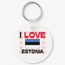 I Love Estonia keychains by tshirtshirts I Love Estonia keychains