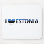 i love estonia mousepads