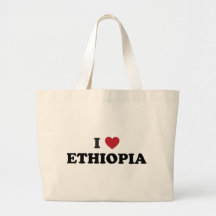 I Love Ethiopia Canvas Bag