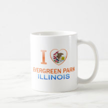 I Love Evergreen Park, IL Mug