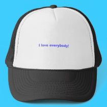 I love everybody! hats by sunsetrainbow I love everybody! hats