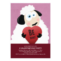 I Love Ewe Be Mine | Valentine's Party Invitation