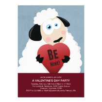 I Love Ewe Be Mine | Valentine's Party Personalized Invitations