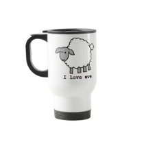 I Love Ewe Sheep Coffee Mug