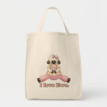 i love ewe valentine sheep bags