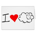 I Love Ewe (you) Card
