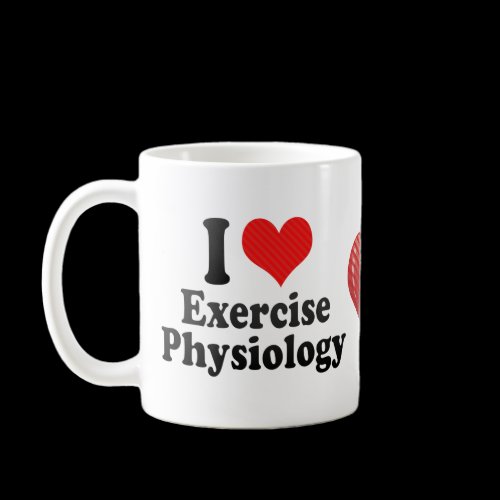 I Love Exercise Physiology Mug