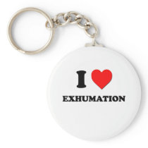 I love Exhumation Key Chain