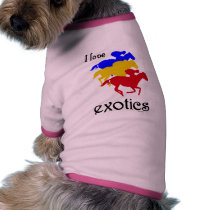 I Love Exotics Pet Clothing pet clothing
