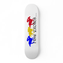 I Love Exotics Skateboard