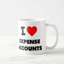 I love Expense Accounts Mug