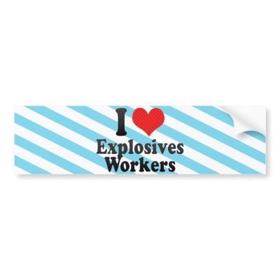 explosives worker
