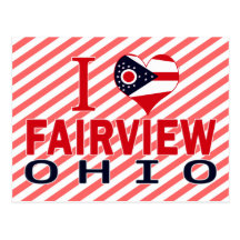 I love Fairview, Ohio Post Cards