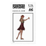 i love fairys postage stamp