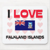 I Love Falkland Islands mousepads by tshirtshirts I Love Falkland Islands mousepads